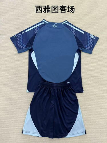 2025-26 Seattle Sounders home kids kit