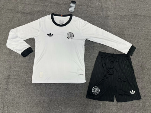 2025-26 Germany 125th Anniversary white long sleeve kids kit