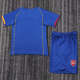 2004-05 arsenal away retro kids kit