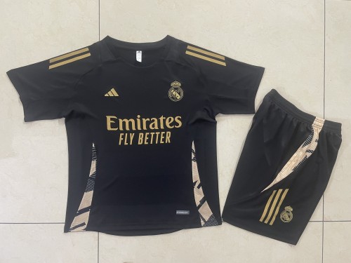 D1134# 2024-25 Real Madrid short-sleeved black suit