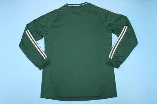 Real madrid 2012-13 green third away long sleeve 