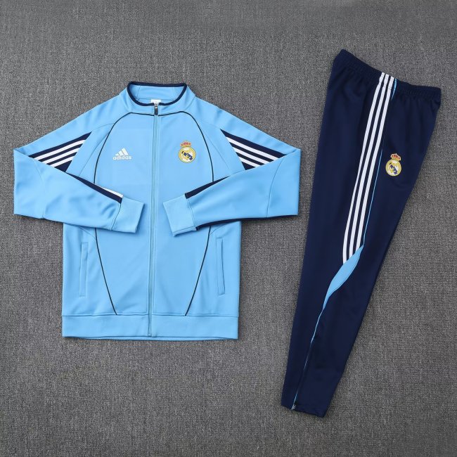 Real Madrid 2025-26 blue jacket set