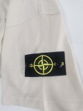 118# Early Spring New Base Shirt Stone Solid Color Short Sleeve Slim Fit