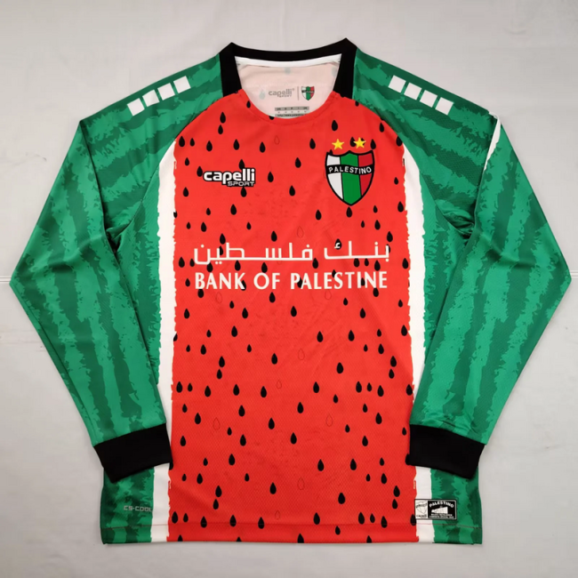 2025-26 Palestino third away long sleeve jersey