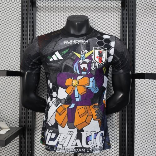 japan 2025-26 black player version(The player version is more slim fit, it is recommended to buy one size larger)