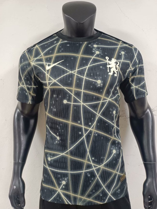 Chelsea 25-26 training shirt player version(The player version is more slim fit, it is recommended to buy one size larger)