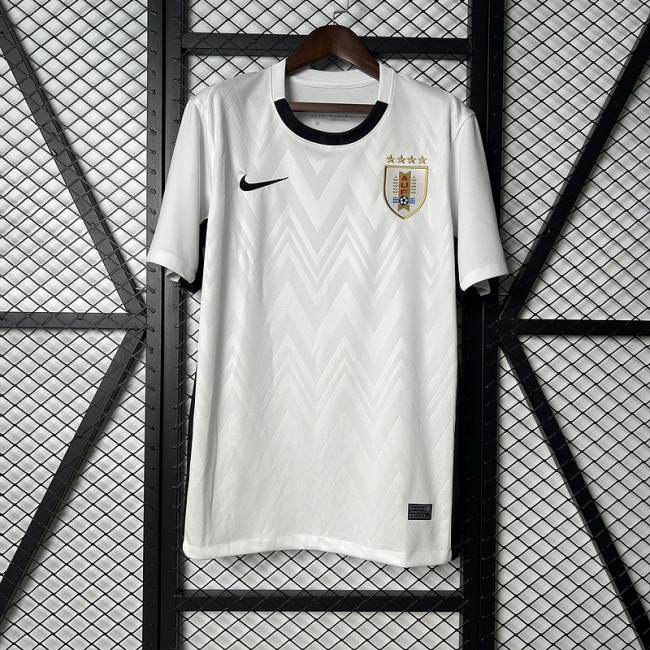 2025-26 Uruguay away soccer jersey