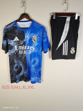2025-26 Real Madrid blue and black training suit