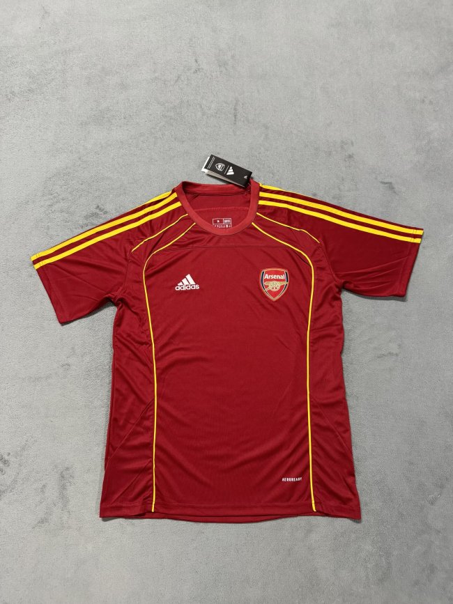 arsenal 2025-26 red training jersey S-4XL
