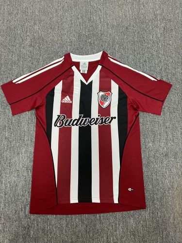 RIVER PLATE 2005-06 away red Retro