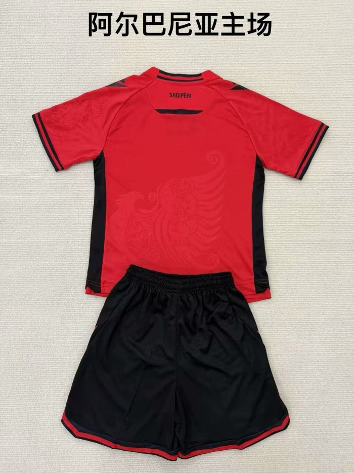 Albania 2025-26 kids kits