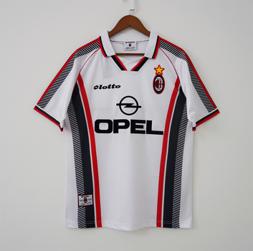 AC Milan 1997-98 Retro white away