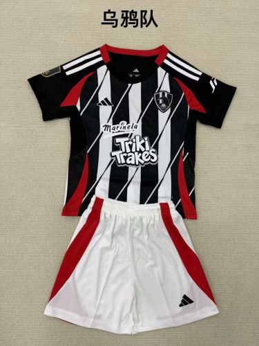 2025-26 Ravens home kids jersey