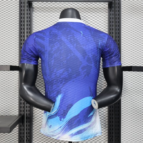 japan 2025-26 blue special player version(The player version is more slim fit, it is recommended to buy one size larger)
