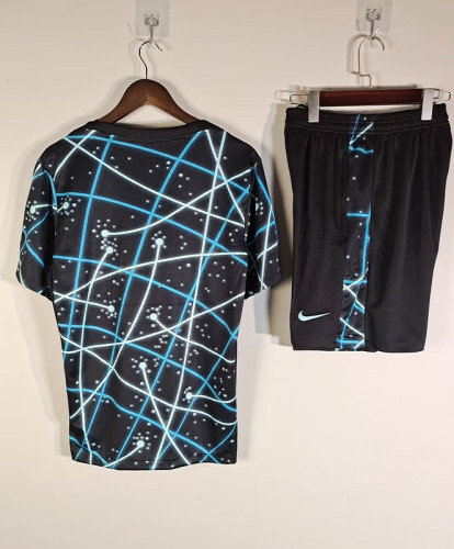 2025-26 Inter Milan black and blue training suit