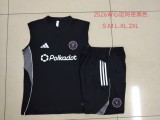 D2555# 2025-26 Miami black vest suit