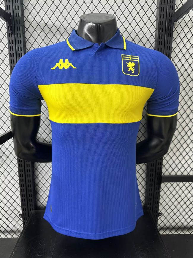 GENOA 120TH PLAYER VERSION(The player version is more slim fit, it is recommended to buy one size larger)