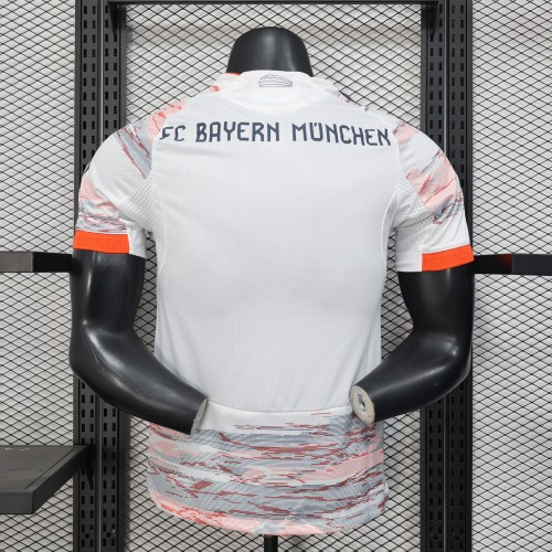 2025-26 Bayern away player version(The player version is more slim fit, it is recommended to buy one size larger)
