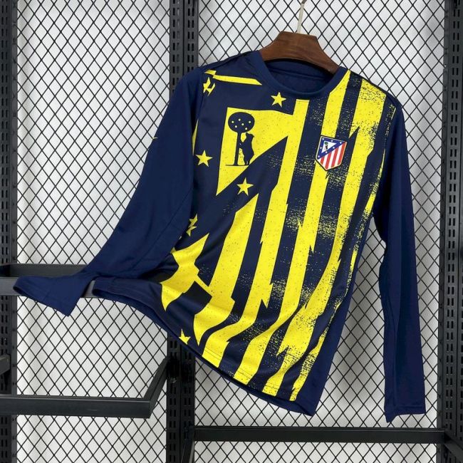 2025-26 Atletico Madrid Pre-match training Long Sleeves Jersey