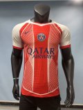 paris saint germain 2025-26 orange special player version(The player version is more slim fit, it is recommended to buy one size larger)