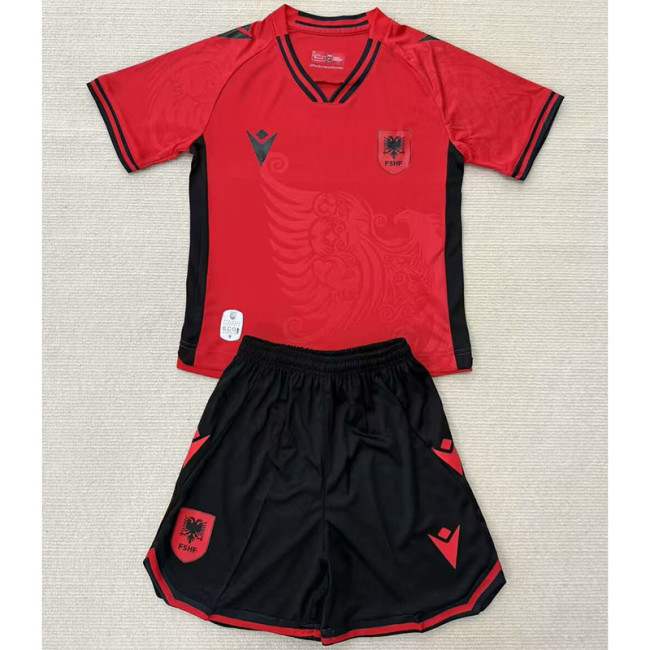 2025-26 Albania home kids kit