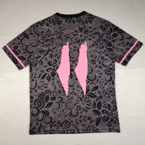 2025-26 Palestino special version grey pink soccer jersey