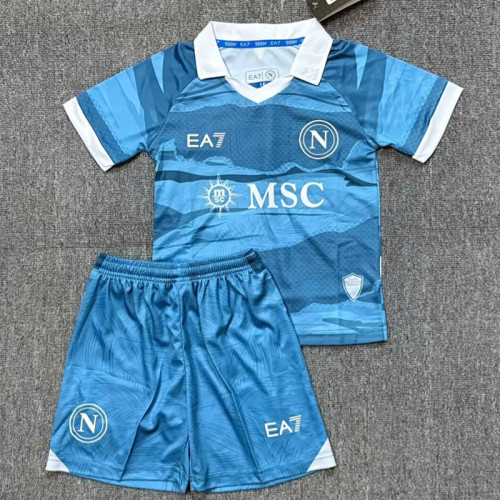 2024-25 Napoli 4th away kids kit