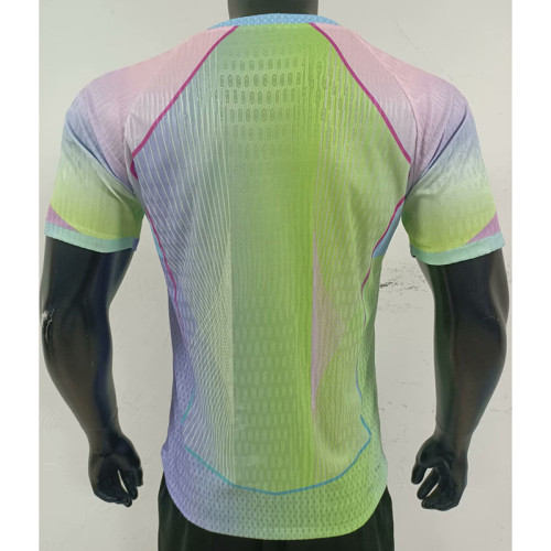 2025-26 Barcelona Green Pink Special Edition Player Version(The player version is more slim fit, it is recommended to buy one size larger)
