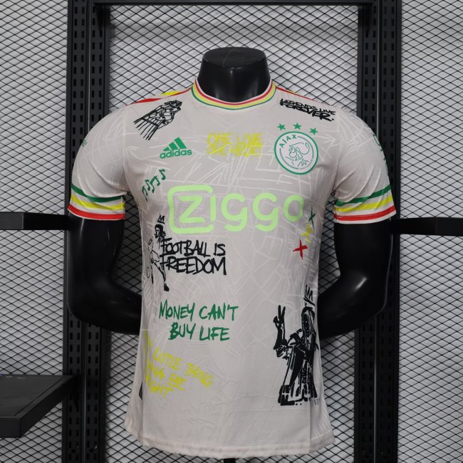 AJAX BOB MARLEY KHAKI PLAYER VERSION(The player version is more slim fit, it is recommended to buy one size larger)