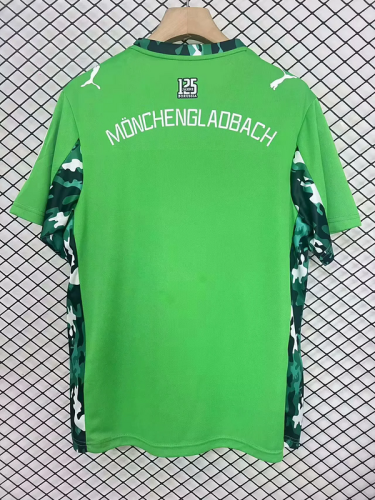 2025-26 Mönchengladbach GK green soccer jersey