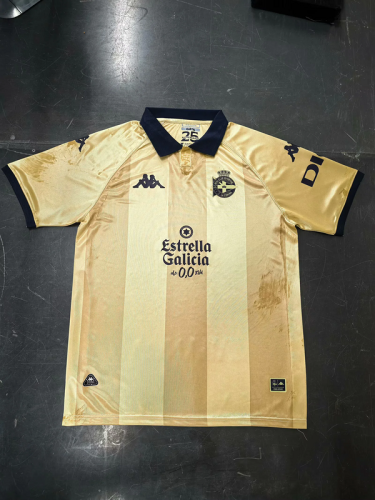 2024-25 Deportivo de La Coruna 25 years anniversary soccer jersey