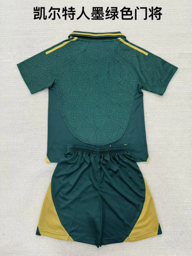2025-26 Celtic special version green kids kit