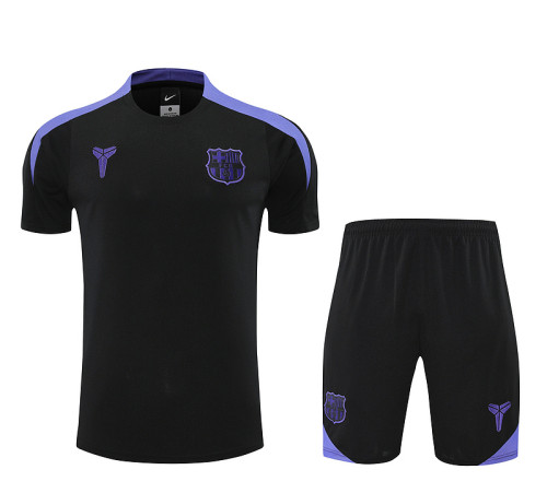 2025-26 Barcelona Black And Purple training suit