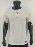 2025-26 France away player version jersey(The player version is more slim fit, it is recommended to buy one size larger)
