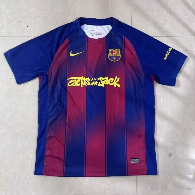 2025-26 Barcelona Travis Scott home