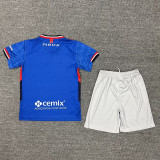 2025-26 Cruz Azul Home Kids kit