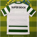 2025-26 Sporting Lisbon home soccer jersey