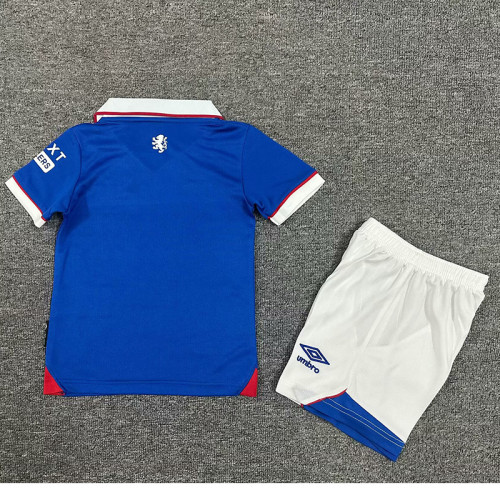 2025-26 Rangers Home Kids Kit