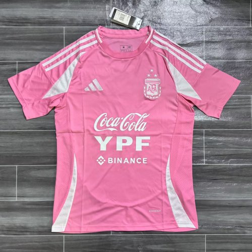 Argentina 2025-26 pink Trianing jersey