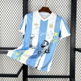 Argentina 2024-25 50th Anniversary Messi Jersey