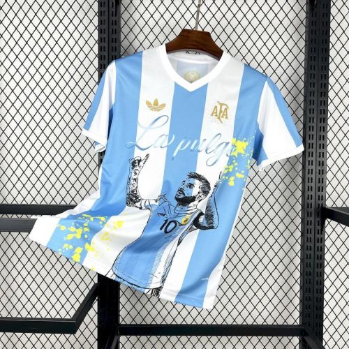 Argentina 2024-25 50th Anniversary Messi Jersey