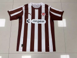 2025-26 St. Pauli home soccer jersey