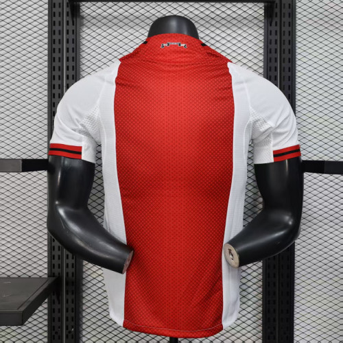 2025-26 Ajax home player version(The player version is more slim fit, it is recommended to buy one size larger)