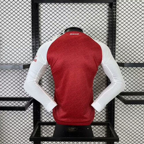 Arsenal 2025-26 Home Long Sleeve Players Edition
