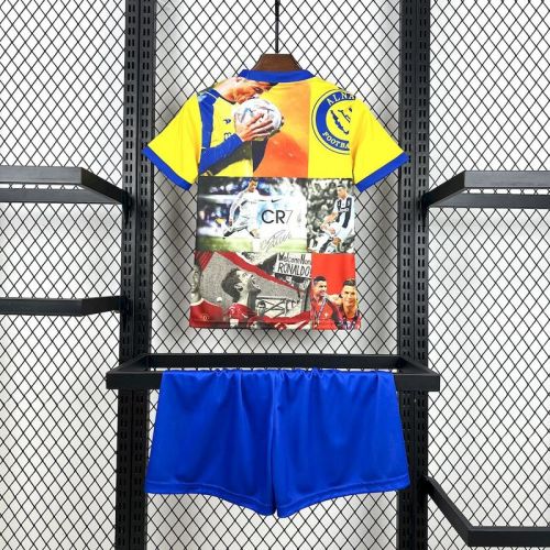 Cristiano Ronaldo 2025-26 all club mix Kids Kit