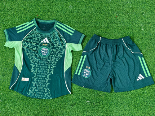 2025-26 A37 Algeria green player version kids kit 