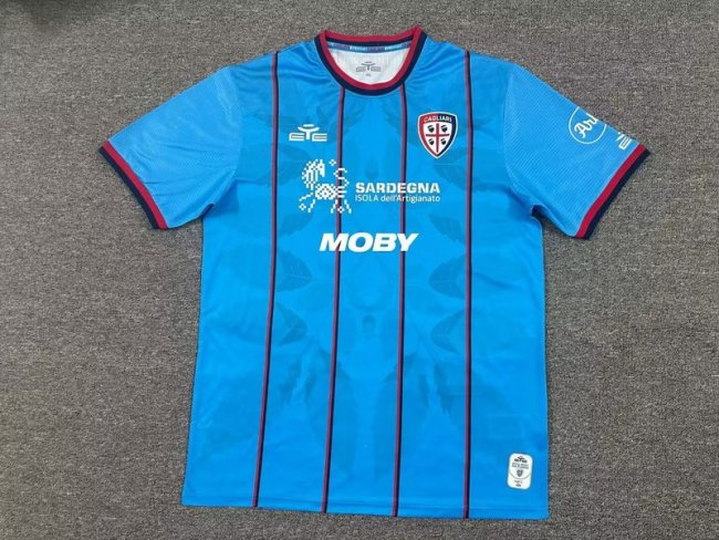 2025-26 Cagliari Third Away Soccer Jersey
