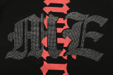 B105* MIXED EMOTION Silk screen hand-printed + front and back hot diamond T-shirt
