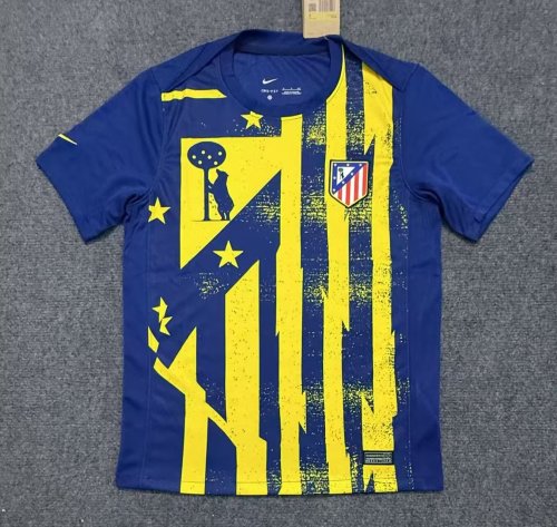 Atletico Madrid 2025-26 blue training jersey