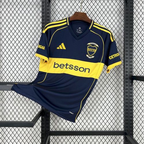 25-26 Boca Home blue jersey